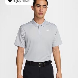 Nike Gray Polo Shirt